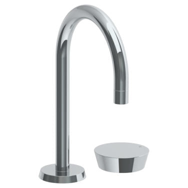 Watermark - Zen Deck Mounted 2 Hole Extended Gooseneck Lavatory Set