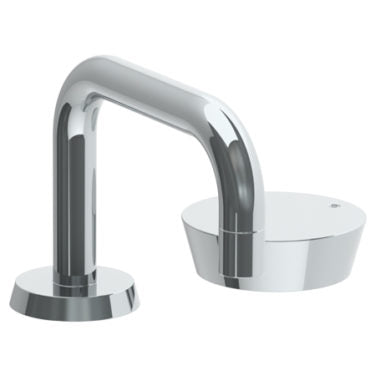 Watermark - Zen Deck Mounted 2 Hole Square Square Lavatory Set