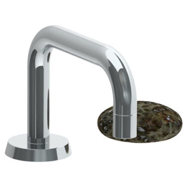 Watermark - Zen Deck Mounted 2 Hole Square Square Lavatory Set