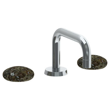 Watermark - Zen Deck Mounted 3 Hole Square Square Lavatory Set