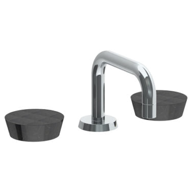 Watermark - Zen Deck Mounted 3 Hole Square Square Lavatory Set