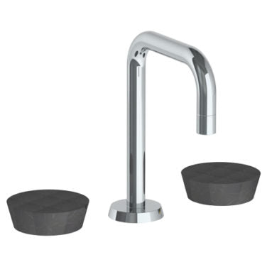 Watermark - Zen Deck Mounted 3 Hole Extended Square Spout Lavatory Set