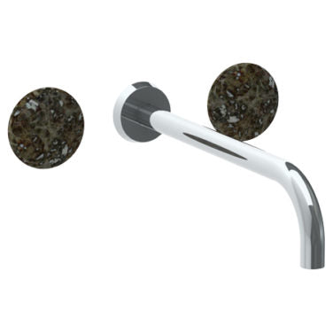 Watermark - Zen Wall Mounted 3 Hole Lavatory Set with 11 7/8 Inch spout