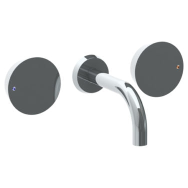 Watermark - Zen Wall Mounted 3 Hole Lavatory Set with 6 Inch spout