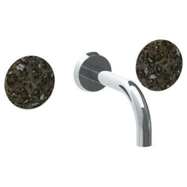 Watermark - Zen Wall Mounted 3 Hole Lavatory Set with 6 Inch spout