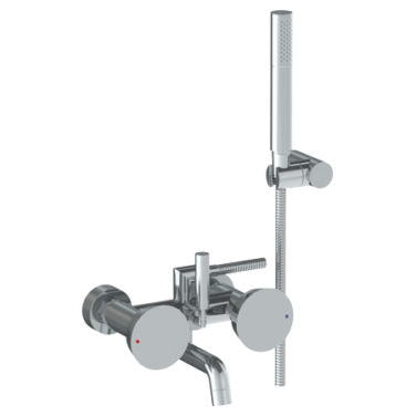 Watermark - Zen Wall Mounted Exposed Bath Set with Hand Shower