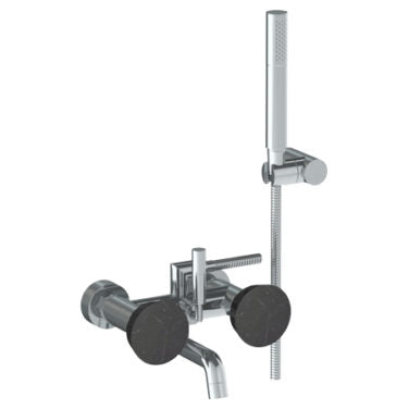 Watermark - Zen Wall Mounted Exposed Bath Set with Hand Shower