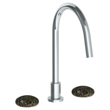 Watermark - Zen Deck Mounted 3 Hole Gooseneck Kitchen Faucet