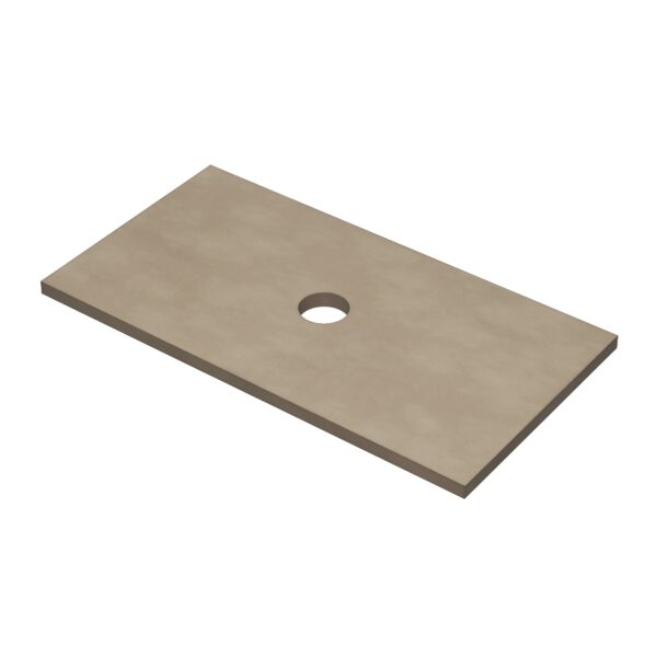 Native Trails - 36 Inch NativeStone Vanity Top for Floating Vanity - Vessel Cut-Out