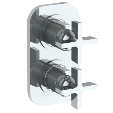 Watermark - Zen Wall Mounted Mini Thermostatic Shower Trim 3 1/2 x 6 1/4 Inch.