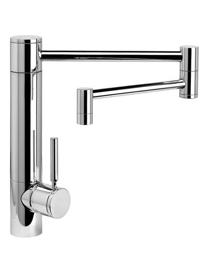 Waterstone - Hunley Kitchen Faucet - 18 Inch Articulated Spout