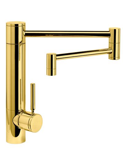 Waterstone - Hunley Kitchen Faucet - 18 Inch Articulated Spout