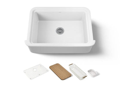 Kohler - Audrine by Studio McGee 32-1/2 inch undermount single-bowl farmhouse workstation kitchen sink