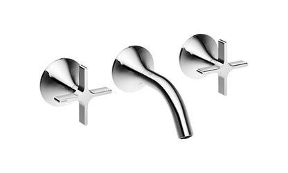 Dornbracht - Vaia Wall-Mounted Three-Hole Lavatory Mixer Without Drain