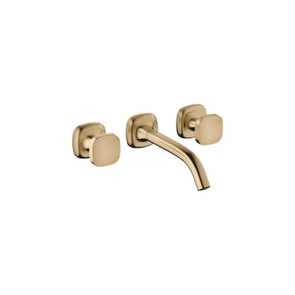 Dornbracht - Coya Wall-mounted three-hole lavatory mixer without drain