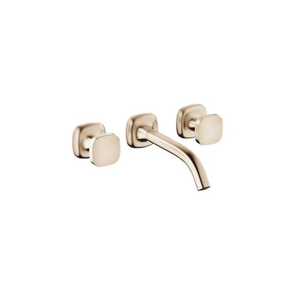 Dornbracht - Coya Wall-mounted three-hole lavatory mixer without drain