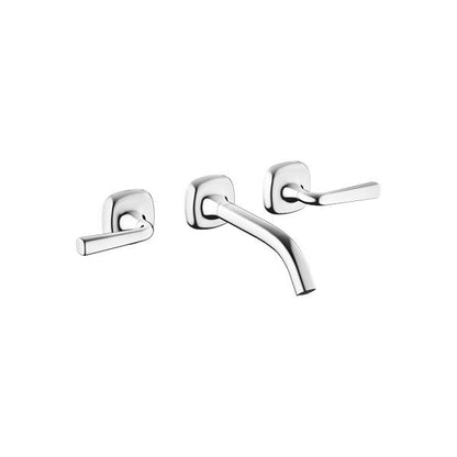 Dornbracht - Coya Wall-mounted three-hole lavatory mixer without drain