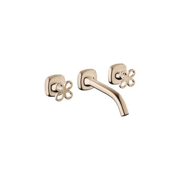 Dornbracht - Coya Wall-mounted three-hole lavatory mixer without drain