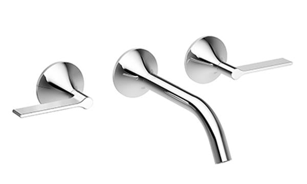 Dornbracht - Vaia Wall-Mounted Three-Hole Lavatory Mixer Without Drain