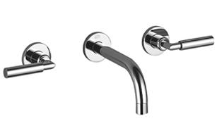 Dornbracht - Tara Wall-Mounted Three-Hole Lavatory Mixer Without Drain