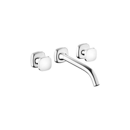 Dornbracht - Coya Wall-mounted three-hole lavatory mixer without drain