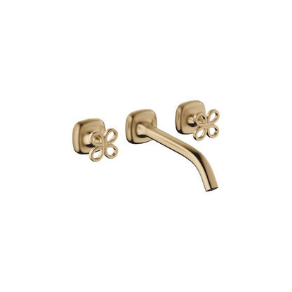 Dornbracht - Coya Wall-mounted three-hole lavatory mixer without drain