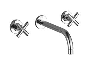 Dornbracht - Tara Wall-Mounted Three-Hole Lavatory Mixer Without Drain