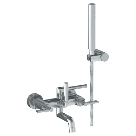 Watermark - Blue Wall Mounted Exposed Bath Set With Hand Shower