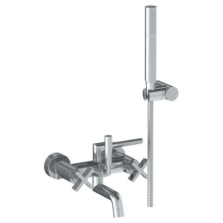 Watermark - Blue Wall Mounted Exposed Bath Set With Hand Shower