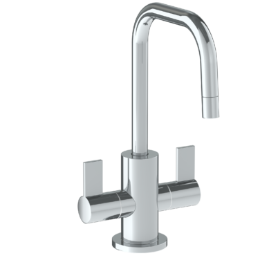 Watermark - Blue Deck Mounted Hot & Filtered Square Top Water Dispenser