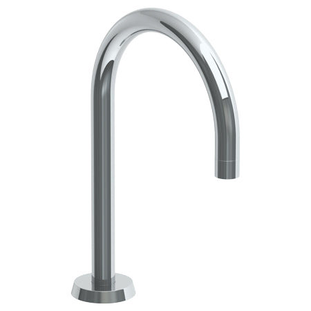 Watermark - Blue Deck Mounted Gooseneck Bath Spout