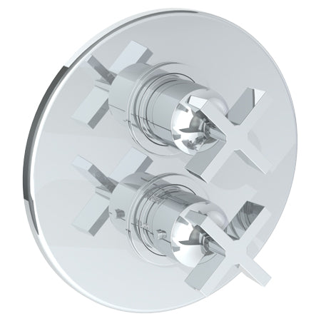Watermark - Blue Wall Mounted Thermostatic Shower Trim 7 1/2 Inch Dia.