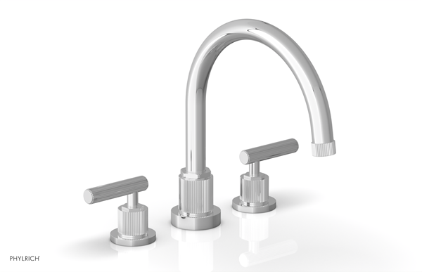 Phylrich - Dustrie Deck Tub Set Lever Handle Grooved