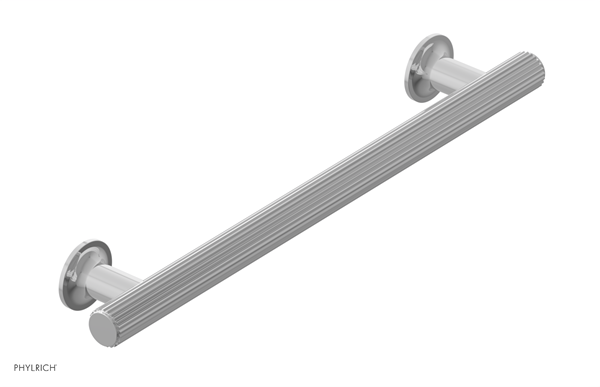 Phylrich - Dustrie 8 Inch Cabinet Pull Grooved