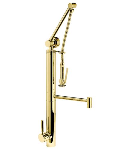 Waterstone - Contemporary Gantry Pulldown Faucet - Straight Spout