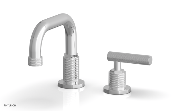Phylrich - Dustrie Single Handle Faucet Low Spout - Knurled Lever Handles