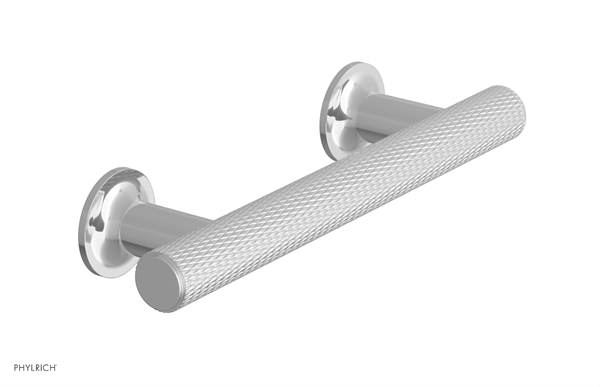 Phylrich - Dustrie 4 Inch Cabinet Pull - Knurled