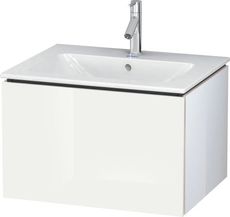 Duravit - L-Cube 24 3/8" Wall Mount One Drawer Single Vanity Cabinet, Sink Sold Separately
