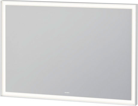 Duravit - L-Cube Sensor Control LED Mirror in Aluminum, 3500K