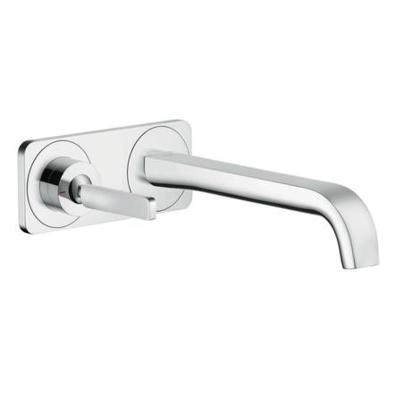 Hansgrohe - Axor Citterio E Wall-Mounted Single-Handle Faucet Trim with Base Plate, 1.2 GPM
