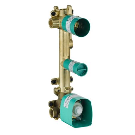 Hansgrohe - Axor Citterio E Rough, Thermostatic Module 15 Inch x 5 Inch for 2 Functions