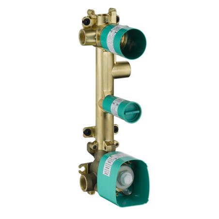 Hansgrohe - Axor Citterio E Rough, Thermostatic Module 15 Inch x 5 Inch for 3 Functions