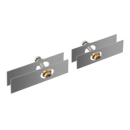 Hansgrohe - Axor Universal SoftSquare Mounting Set for Two-Sided Glass Installation