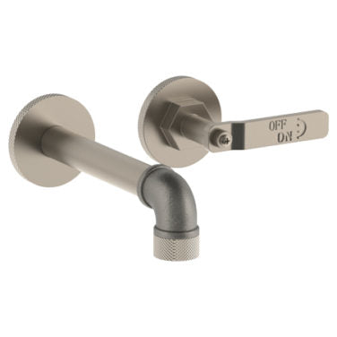 Watermark - Elan Vital Wall Mounted 2 Hole Lavatory Set with 6.5 Inch spout