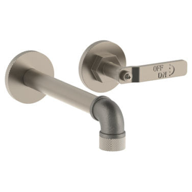 Watermark - Elan Vital Wall Mounted 2 Hole Lavatory Set with 7.5 Inch spout