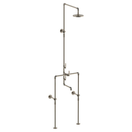 Watermark - Elan Vital Floor Mounted Exposed Thermostatic Tub/ Shower Set