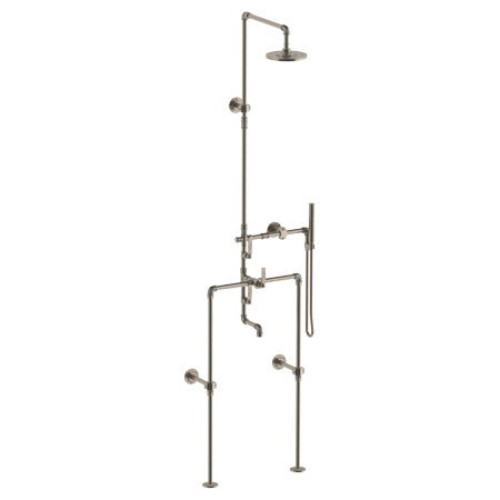 Watermark - Elan Vital Floor Mounted Exposed Thermostatic Tub/ Shower