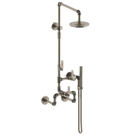 Watermark - Elan Vital Wall Mounted Exposed Thermostatic Shower With Hand Shower Set