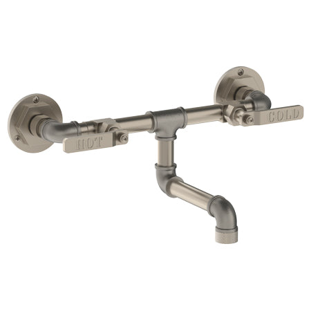 Watermark - Elan Vital Wall Mounted Bridge Kitchen Faucet