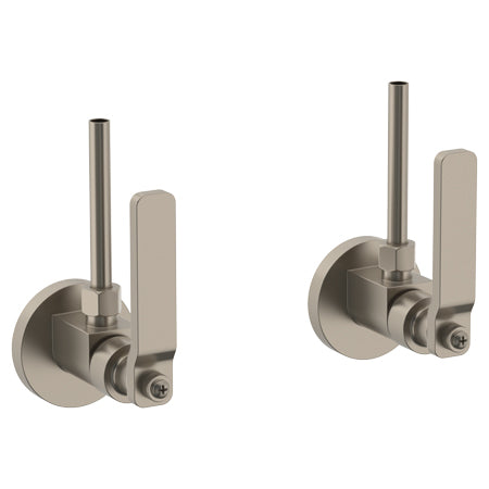 Watermark - Elan Vital Lavatory Angle Stop Kit -1/2 Inch Ips X 3/8 Inch Od Compression